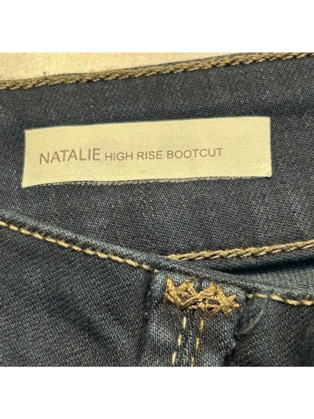 KUT From The Kloth Natalie Flap Pocket Bootcut Jeans Womens 4 Dark Wash Stretch - Picture 6 of 16